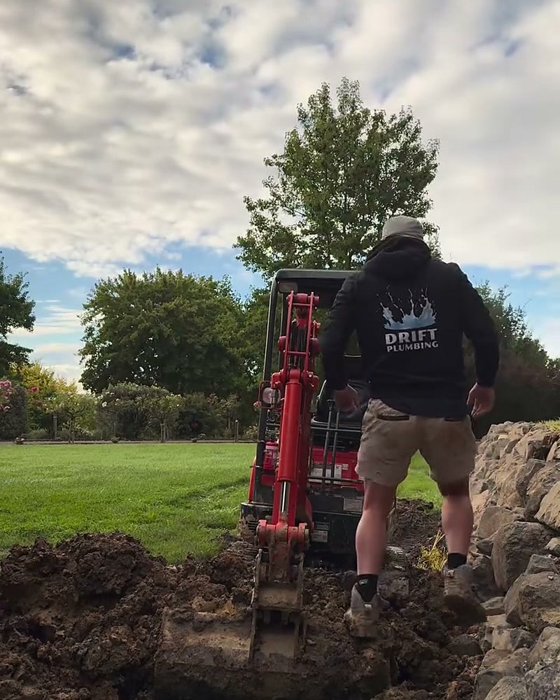 Drainage Dig — Drift Plumbing
