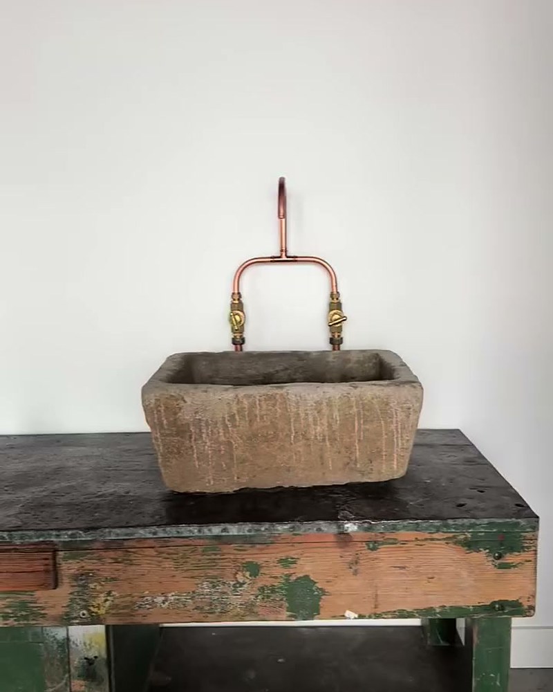 Trough Sink, Finished — Drift Plumbing